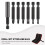 Batch Storage Bag Drill Bit Case Pouch Pocket Organizer Black 4