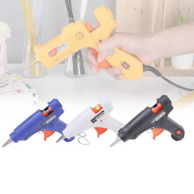 (Black)20w 100v 240v High Temperature Hot Melt Glue Guns Automatic Heating Power Tool