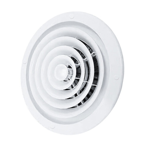 Adjustable Round Air Vent Cover,ABS Ventilation Diffuser for Ceiling Wall Ducting System 1