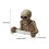 Θήκη χαρτιού υγείας Skeleton με υποδοχή κλειδαρότρυπας, θήκη Spooky Skull TP για το Halloween – 3