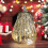 Φωτιστικό LED από γυαλί Mercury Glass, 6,4", με μπαταρία, διακόσμηση ρουστίκ για το 4