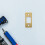 2Pcs Golden Round Deadbolt Lock Hardware Plates for Door Installation 4