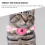 Collier Chat En Tissu Rose Avec , Confortable Chic 4