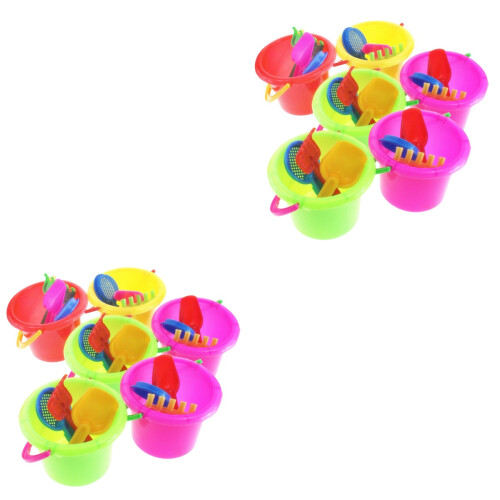 12 Ensembles De Jouets Plastique Sable Éducatif Enfant 2