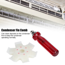 Air Conditioner Fin Comb Brush ABS Repair Tool Diameter 8cm