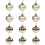 Green Christmas Ornaments Balls Large Extra Large 2