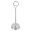 Menu Cards Holder Dishes Name Rack Basket Stacker Cup Silver 3