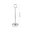 Menu Cards Holder Dishes Name Rack Basket Stacker Cup Silver 5