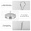 Menu Cards Holder Dishes Name Rack Basket Stacker Cup Silver 7