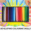 48Pcs Kids Plastic Crayon Assorted Colors for Painting Use 9