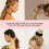Scrunchies από βαμβάκι για κορίτσια, γυναίκες με χοντρές μπούκλες, αξεσουάρ μαλλιών 2