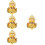 4Pcs Metal Lotus Tea Light Candle Holders Decorative Home Use 6