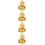 4Pcs Metal Lotus Tea Light Candle Holders Decorative Home Use 7