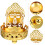 4Pcs Metal Lotus Tea Light Candle Holders Decorative Home Use 9