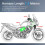 ROCKROK ATV Work Light Wire Switch Harness Headlight Wire Cable Power On Off Waterproof 8