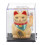 Mini Solar Automatic Waving LuFor CKy Cat Car Decoration Cake Baking Decoration 6