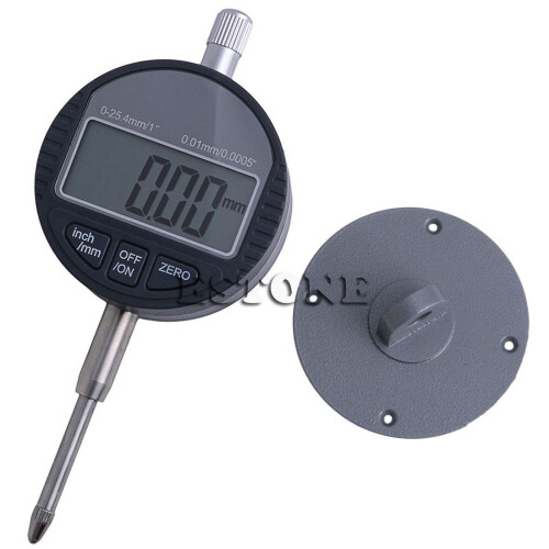 Digital Dial Indicator 0.01 mm Precision 0-25.4 mm 1
