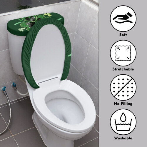 Σετ καλύμματα λεκάνης Clover Design & προστατευτικό καθίσματος τουαλέτας γενικής 2