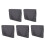 5Pcs Multifunctional Dark Grey Radiator Covers Soft Fabric Protector 8