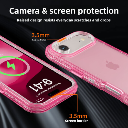Θήκη για συμβατό με iPhone Air, Ανθεκτική σε κραδασμούς θήκη τηλεφώνου, 2