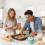 Mechanical Kitchen Timer with Magnetic Base and Easy-Read 4