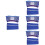 4Sets Reflective Blue Hard Hat Shade Breathable Mesh Neck Sun Shield 5