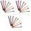24Pcs DIY Purse Handles Assorted Colors Bag Making Accessories 5
