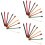 24Pcs DIY Purse Handles Assorted Colors Bag Making Accessories 8