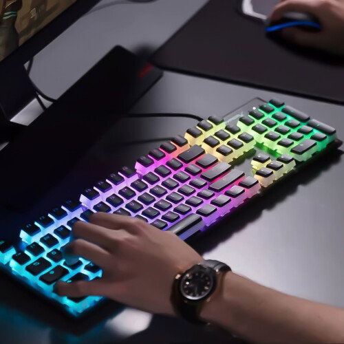 108Pcs Mini Wear-resistant Backlight PBT Keycaps for Mechanical Keyboard 2