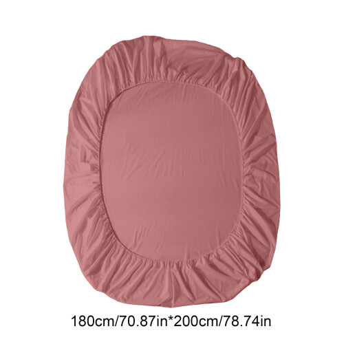 Solid Color Washable Polyester Sheets (70.87x78.74in), Soft, Fade-Resistant, Anti-Shift, Compatible with Various Beds 2