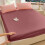 Solid Color Washable Polyester Sheets (70.87x78.74in), Soft, Fade-Resistant, Anti-Shift, Compatible with Various Beds 5