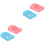 4Pcs Assorted Color Hamster Cooling Bed Small Pet Sleeping Mat PVC 4