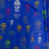 (Blue) Colourful Skull Print Lightweight Scarf 2
