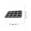 12-Cup Nonstick Muffin Pan, Cupcake Pan, 13"X10" Diameter Cup, Black 3