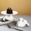 Cupcake Stand Ceramic Easter Dessert Plate Bunny Design 10 5