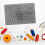 6Pcs White Stiff Plastic Canvas Sheets for Embroidery and Crafts 5