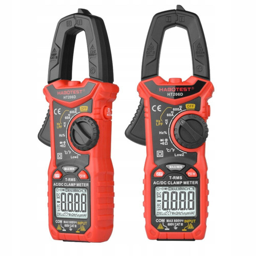 HT206D högprecisions digital strömtång med brännskydd 1