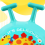 Μπάλα Hopper Ball T-handle Dinosaur Bouncy Balls για παιδιά, Εσωτερική και εξωτερική παιδική χαρά 5