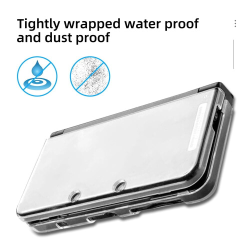 Funda protectora rígida ultratransparente para 3DS XL 1