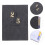 5Pcs Elegant 2025 Schedule Planner Black Notebook for Office Use 10