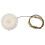 4Pcs Easy Install Silver Mini Ceiling Lights for Dollhouse Decoration 2