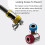 Magnetic Screw Ring Bit Set 2PCS for 1/4 inch Hex 4