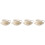 4Sets White Ceramic Water Cup Handle Coffee Mug Home Accessory 7