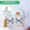 Butterfly Pot Holders Set Heat Resistant 2 Pcs 7" x 9.8" 6