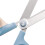 Tesoura para Cabelo e Artesanato com Cabo Ergonômico, Resistente, Compatível com Tesouras Afiadas – Verde 5