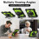 Capa resistente a impactos para Samsung Galaxy Tab A9+ (amarela) 7