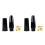 2Sets Practical Alto Saxophone Kit Black Sax Ligature Cap 11