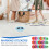 36Pcs Carpet Dots for Classroom Nylon Circular Assorted Color Number Learning Positioning Sticker 3