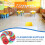 36Pcs Carpet Dots for Classroom Nylon Circular Assorted Color Number Learning Positioning Sticker 6