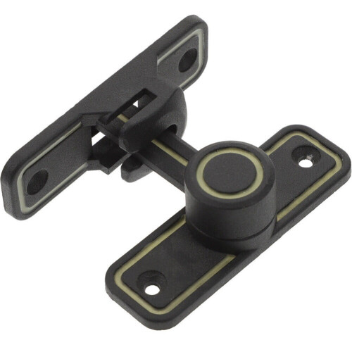 Φωτεινό μάνταλο πόρτας Κλειδαριά συρόμενης πόρτας 90 μοιρών με μπουλόνι 1